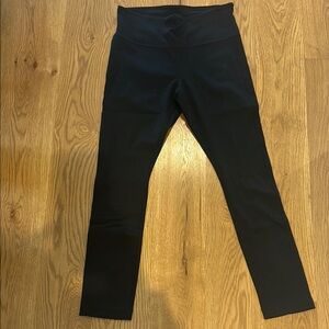 White House Black Market Black Leggings with High Waistband and Slim Fit